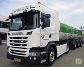 173 - RMO Scania kent 60-BHN-2 3as oplegger KJ Stam & Zn #