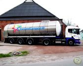 015 - RMO FrieslandCampina Scania trekker met 3 as oplegger #