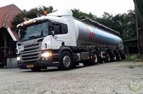 074 - RMO Scania kent 59-BBG-1 trekker 3as oplegger #